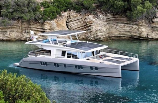 Foto - Türkiye'de güneş enerjili yat yapıldı