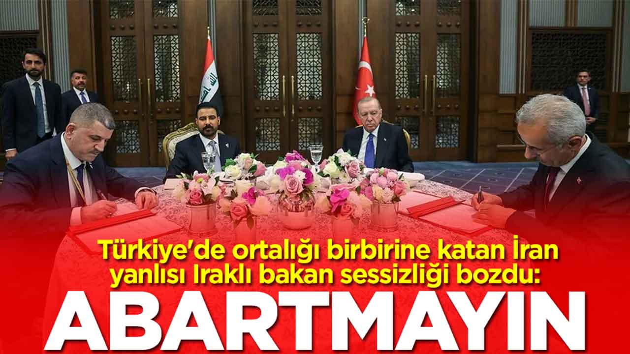 Türkiye'de ortalığı birbirine katan İran yanlısı Iraklı bakan sessizliği bozdu: Abartmayın