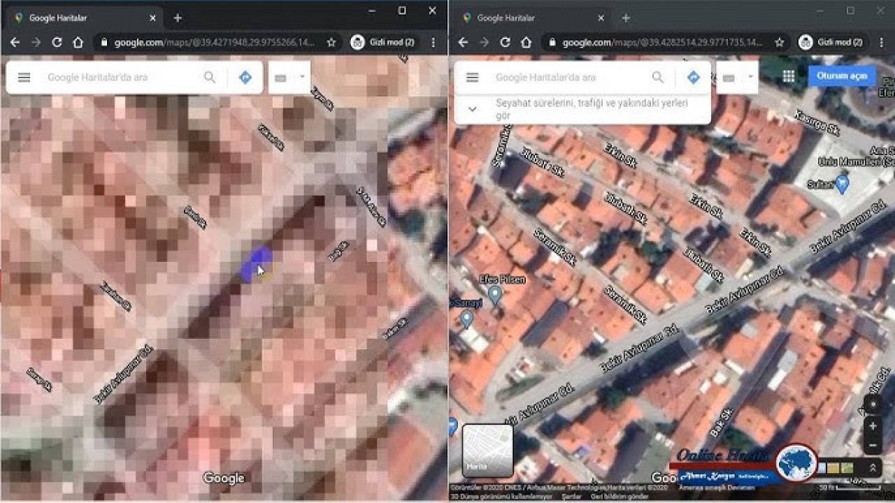 Foto - Türkiye'de yaşanan Google Maps problemi çözüldü!