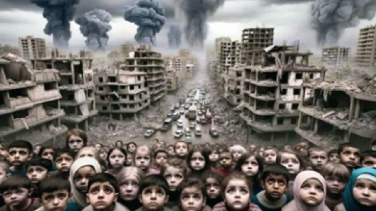 Foto - Türkiye'deki askeri üsse kefenlenmiş kanlı bebek maketleri bırakıldı