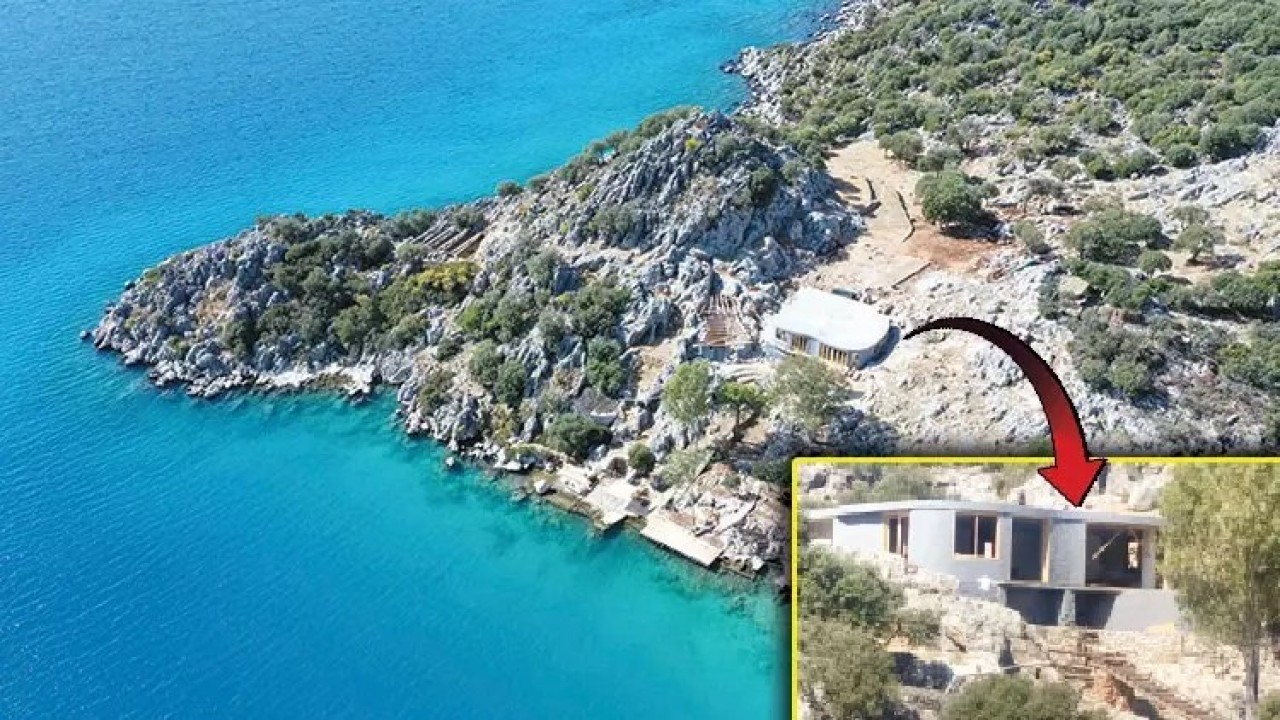 Türkiye’deki İngilizin uyanıklığı pes dedirtti! Kekova’da mühürlenen kaçak villasını bakın ne yapmış 