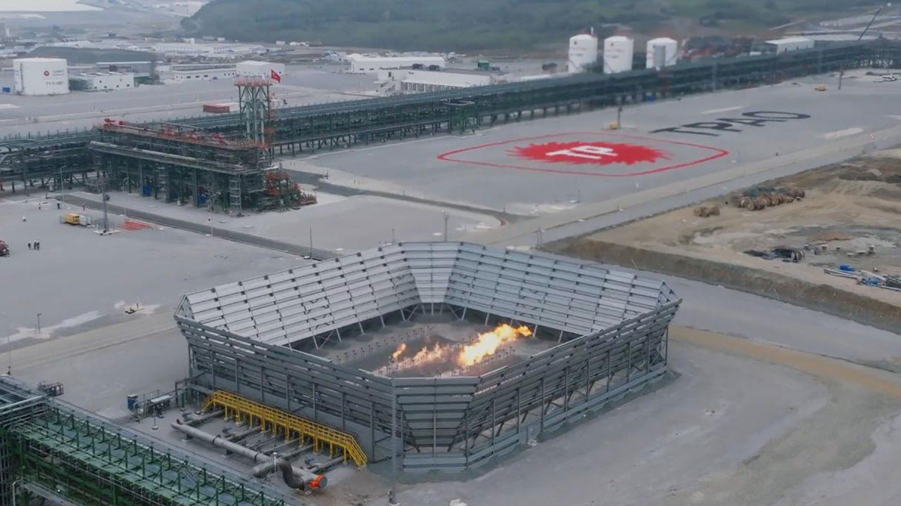 Foto - Türkiye'den doğalgaz rekoru! Oluk oluk akıyor