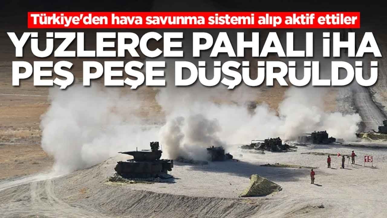 Türkiye'den hava savunma sistemi alıp aktif ettiler: Yüzlerce pahalı İHA peş peşe düşürüldü