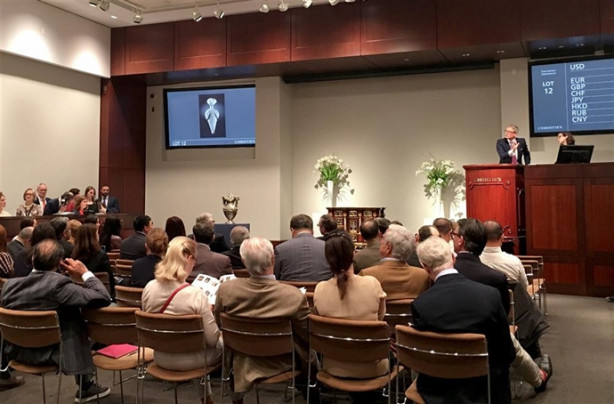 Türkiye'den kaçırılan eser ABD'de 14,5 milyon dolara satıldı!