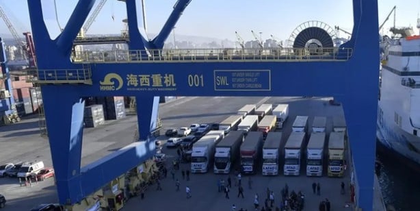 Türkiye'den Lübnan'a insani yardım: Tam 512 ton! Türkiye'den yola çıkmıştı... Resmi tören yapıldı
