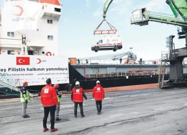 Foto - Türkiye'den müthiş Filistin hamlesi