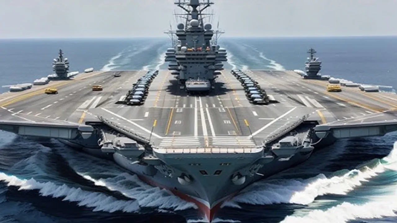 Türkiye’den Yunanistan’a 300 metrelik uçak gemisiyle gözdağı! Akdeniz’i zangır zangır sallamaya geliyor