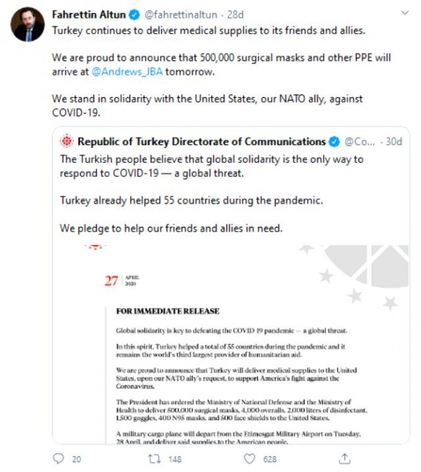 Foto - Türkiye'nin ABD'ye yapacağı yardımın ayrıntıları belli oldu!