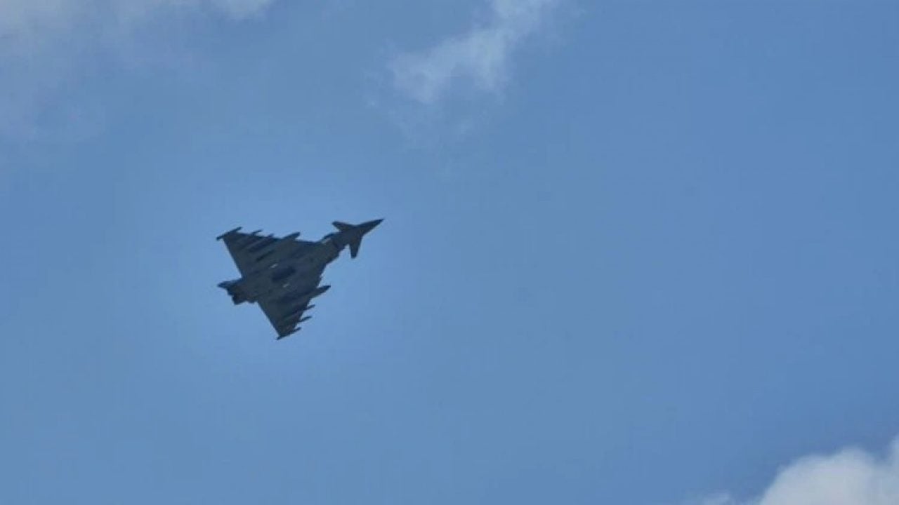 Foto - Türkiye'nin almaya hazırlandığı Eurofighter Typhoon savaş uçağı vuruldu: Allah’ın lütfuyla saldırdık