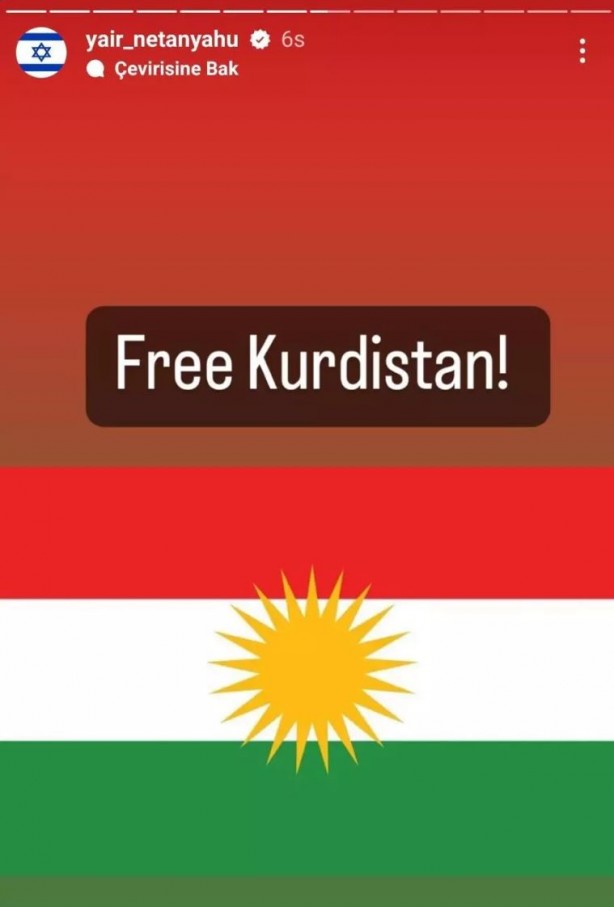 Foto - Türkiye'nin ayarı ağır geldi! Netanyahu'nun oğlundan skandal paylaşım