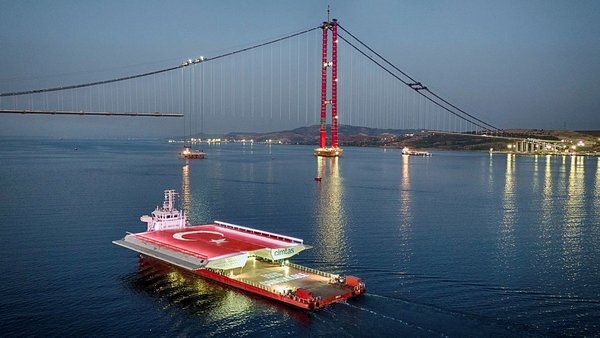 Foto - Türkiye'nin dev projesinde tarihi gün! Yürüyerek geçecek