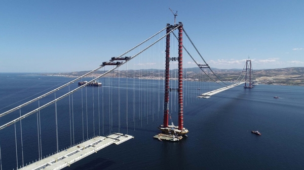Foto - Türkiye'nin dev projesinde tarihi gün! Yürüyerek geçecek
