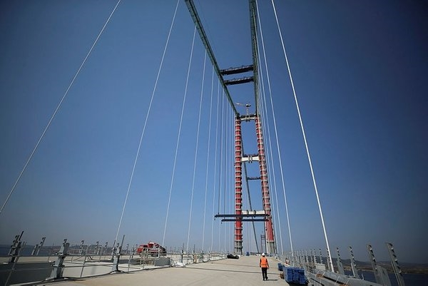 Foto - Türkiye'nin dev projesinde tarihi gün! Yürüyerek geçecek