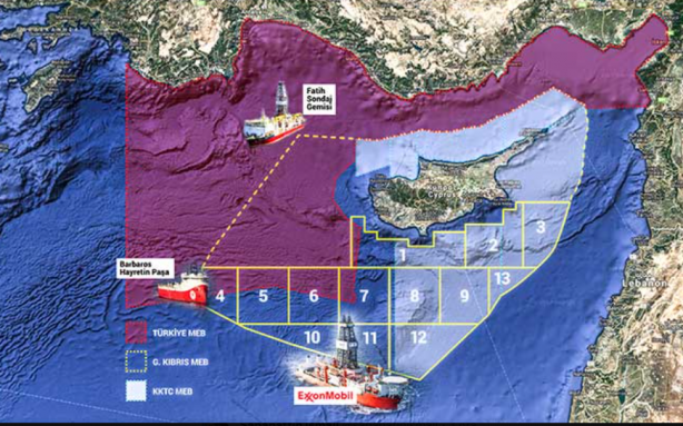 Foto - Türkiye'nin doğalgazını çalacaklar! Dev rezerve çökmek için göz göre göre harekete geçtiler