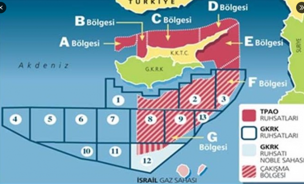 Foto - Türkiye'nin doğalgazını çalma girişimi! Gaz fışkıran bölgedeki dev rezerv için harekete geçtiler