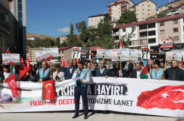 Foto - Türkiye’nin dört bir yanından Filistin’e destek O iller ayağa kalktı