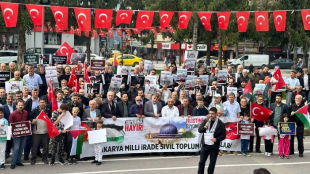 Foto - Türkiye’nin dört bir yanından Filistin’e destek O iller ayağa kalktı