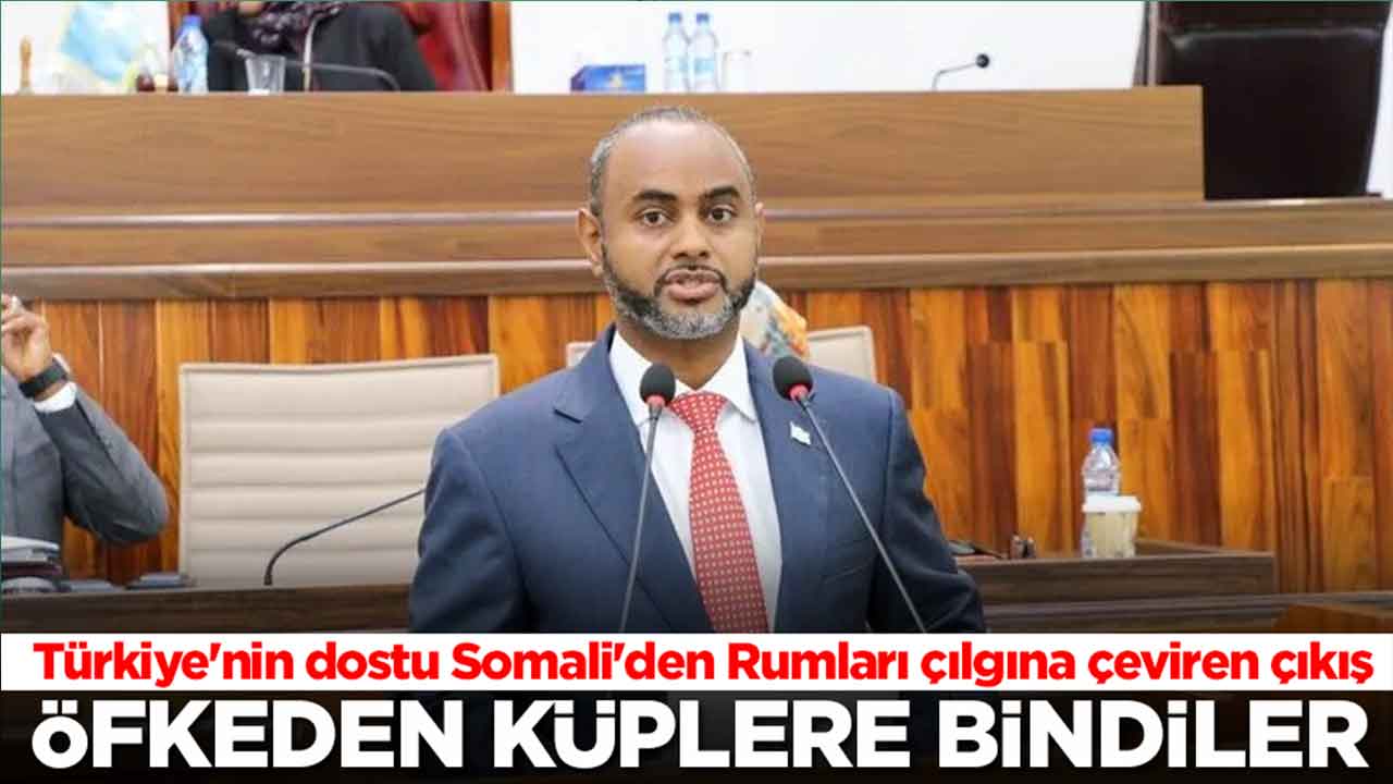 Türkiye'nin dostu Somali'den Rumları çılgına çeviren çıkış: Öfkeden küplere bindiler
