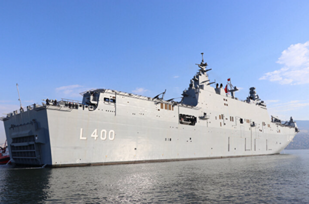 Foto - Türkiye’nin en büyük yerli ve milli gemisi TCG Anadolu’nun yeni durağı belli oldu