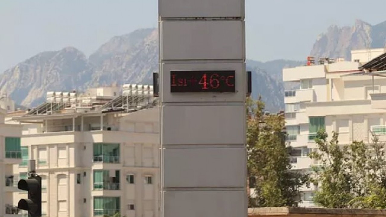Foto - Türkiye'nin en sıcak yeri belli oldu: 46 dereceye vardı!