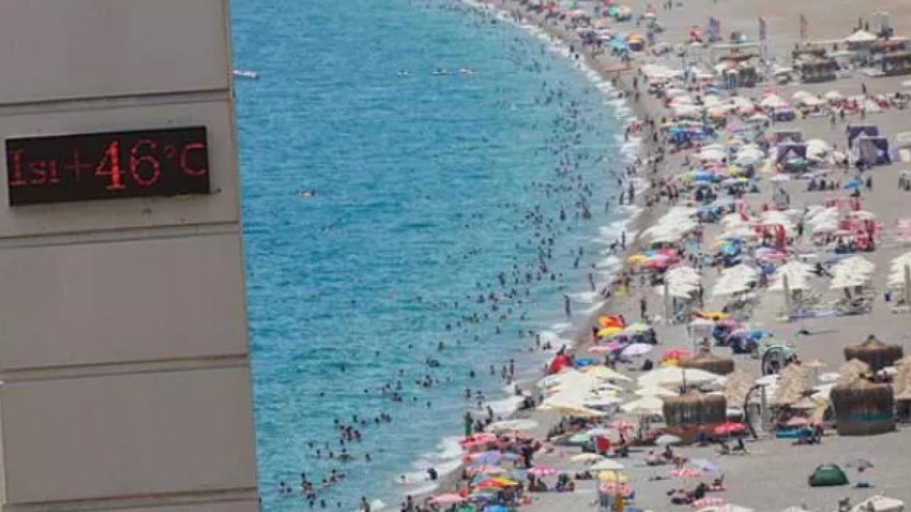 Türkiye'nin en sıcak yeri belli oldu: 46 dereceye vardı!