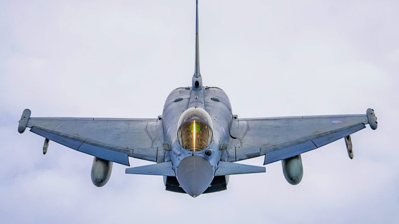 Foto - Türkiye'nin Eurofighter Typhoon hamlesi BAE Systems'i havalara uçurdu! Bir anda fırladı