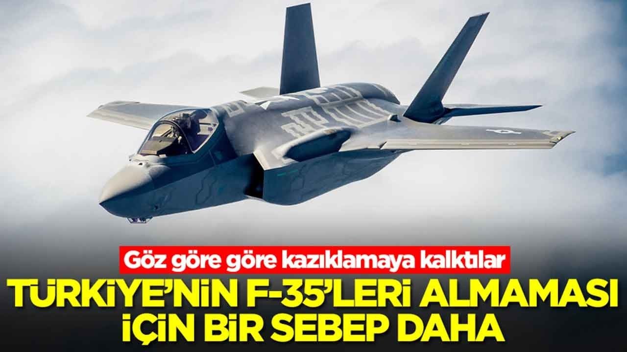 Türkiye'nin F-35 almaması için bir sebep daha: Göz göre göre kazıklamaya kalktılar