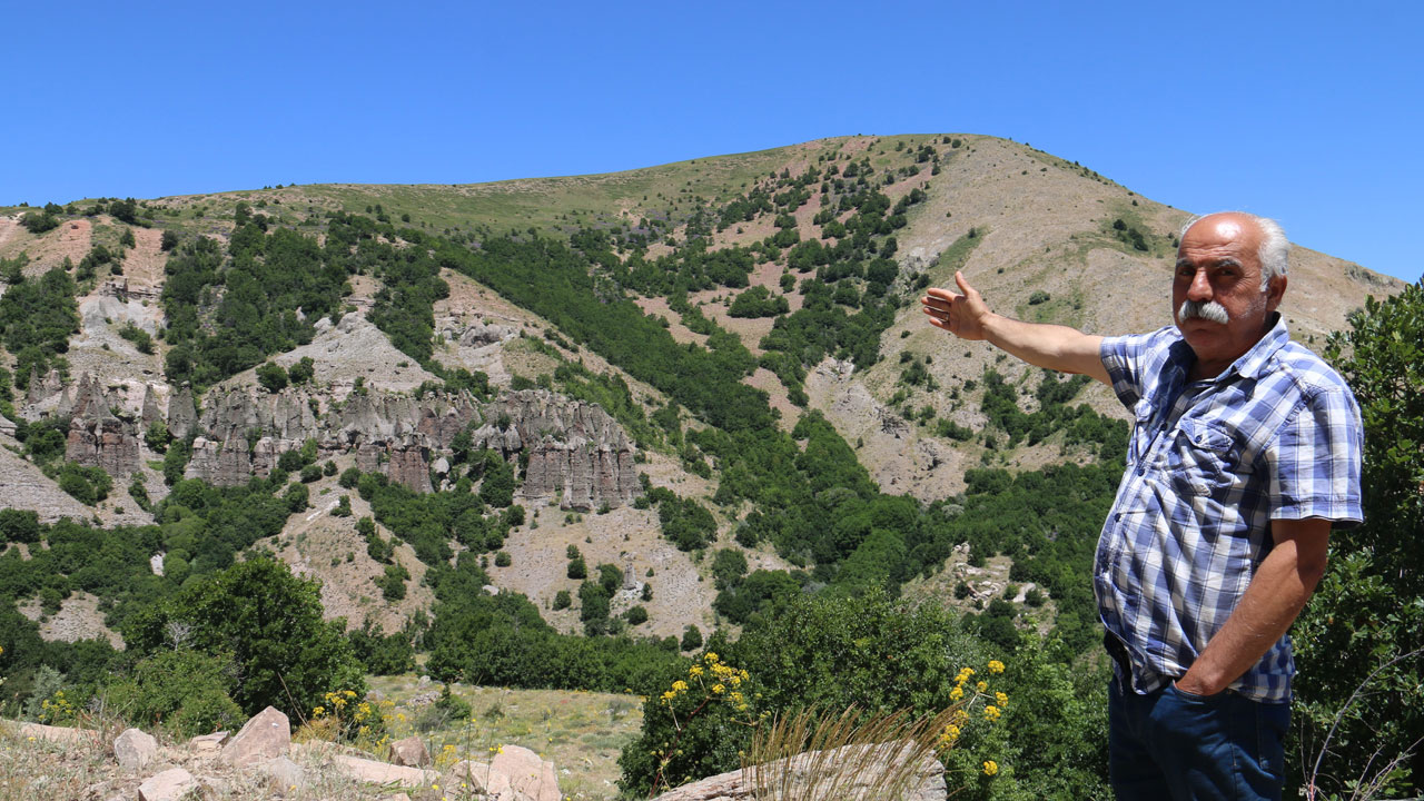 Foto - Türkiye'nin gizli Kapadokya'sı! Gelin olmak istemeyen kızın duası kayalara dönüştü