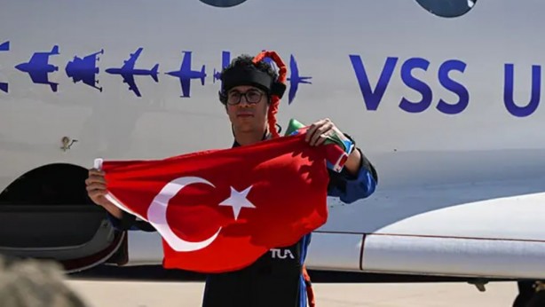 Foto - Türkiye'nin ikinci astronotu Atasever, Filistin'i uzaya taşıdı