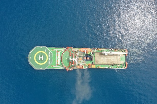 Foto - Türkiye'nin ilk acil müdahale gemisi! Nene Hatun Muğla'ya ulaştı