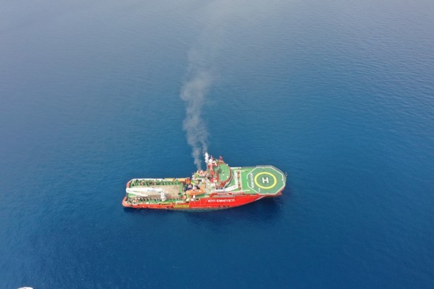 Foto - Türkiye'nin ilk acil müdahale gemisi! Nene Hatun Muğla'ya ulaştı