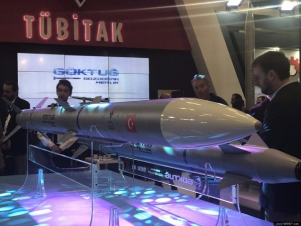 Foto - Türkiye’nin ilk havadan havaya ateşlenen füzesi 'Göktuğ'