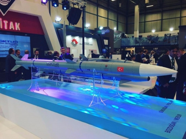 Türkiye’nin ilk havadan havaya ateşlenen füzesi 'Göktuğ'