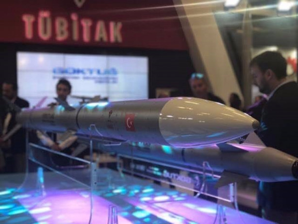 Foto - Türkiye’nin ilk havadan havaya ateşlenen füzesi 'Göktuğ'