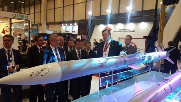 Foto - Türkiye’nin ilk havadan havaya ateşlenen füzesi 'Göktuğ'