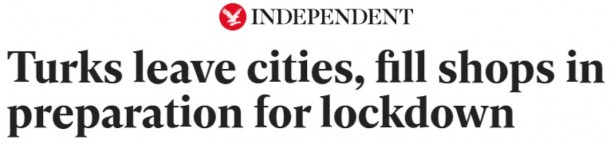 Foto - Türkiye'nin ilk tam kapanmasını dünya böyle gördü