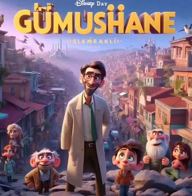 Foto - Türkiye'nin illeri çizgi film olsaydı neye benzerdi! İşte yapay zekanın gözünden Türkiye