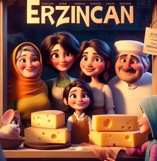 Foto - Türkiye'nin illeri çizgi film olsaydı neye benzerdi! İşte yapay zekanın gözünden Türkiye