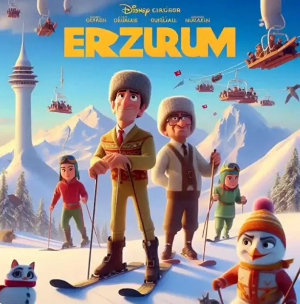 Foto - Türkiye'nin illeri çizgi film olsaydı neye benzerdi! İşte yapay zekanın gözünden Türkiye