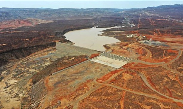 Foto - Türkiye'nin inşa ettiği Cibuti'nin ilk barajı açıldı! Tam 14 milyon metreküp kapasiteye sahip!
