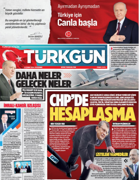 Foto - Türkiye’nin Milli Muharip Uçağı KAAN kimleri sevindirdi kimleri üzdü! Hangi gazete nasıl gördü ya da görmedi.