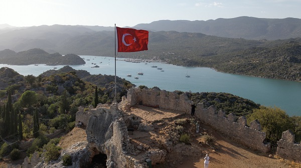 Foto - Türkiye’nin saklı cenneti! O ada dronla görüntülendi
