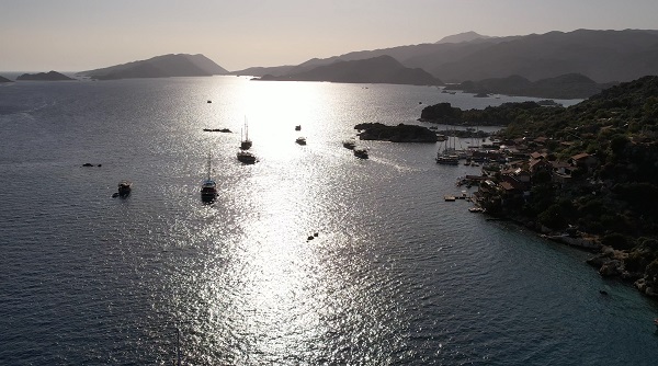 Foto - Türkiye’nin saklı cenneti! O ada dronla görüntülendi