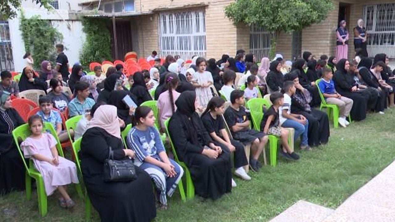 Foto - Türkiye’nin şefkat eli her yerde! TDV’den Kerküklü yetimlere destek