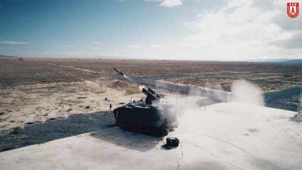 Foto - Türkiye'nin tank avcısı milli füzeyle vurdu