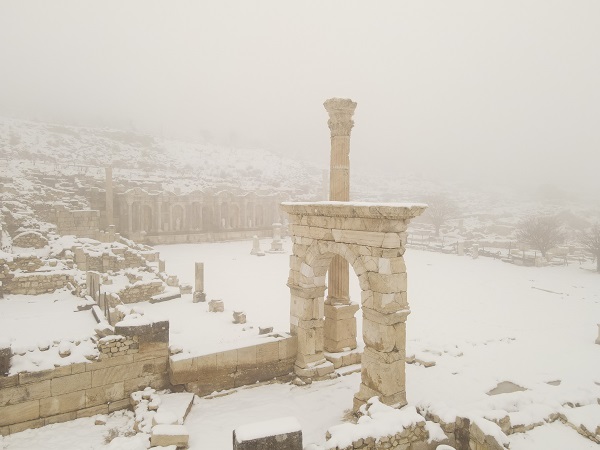 Foto - Türkiye'nin tarihi güzelliği beyaza büründü! Aristokratlar şehri Sagalassos