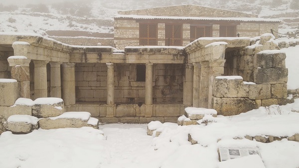 Foto - Türkiye'nin tarihi güzelliği beyaza büründü! Aristokratlar şehri Sagalassos