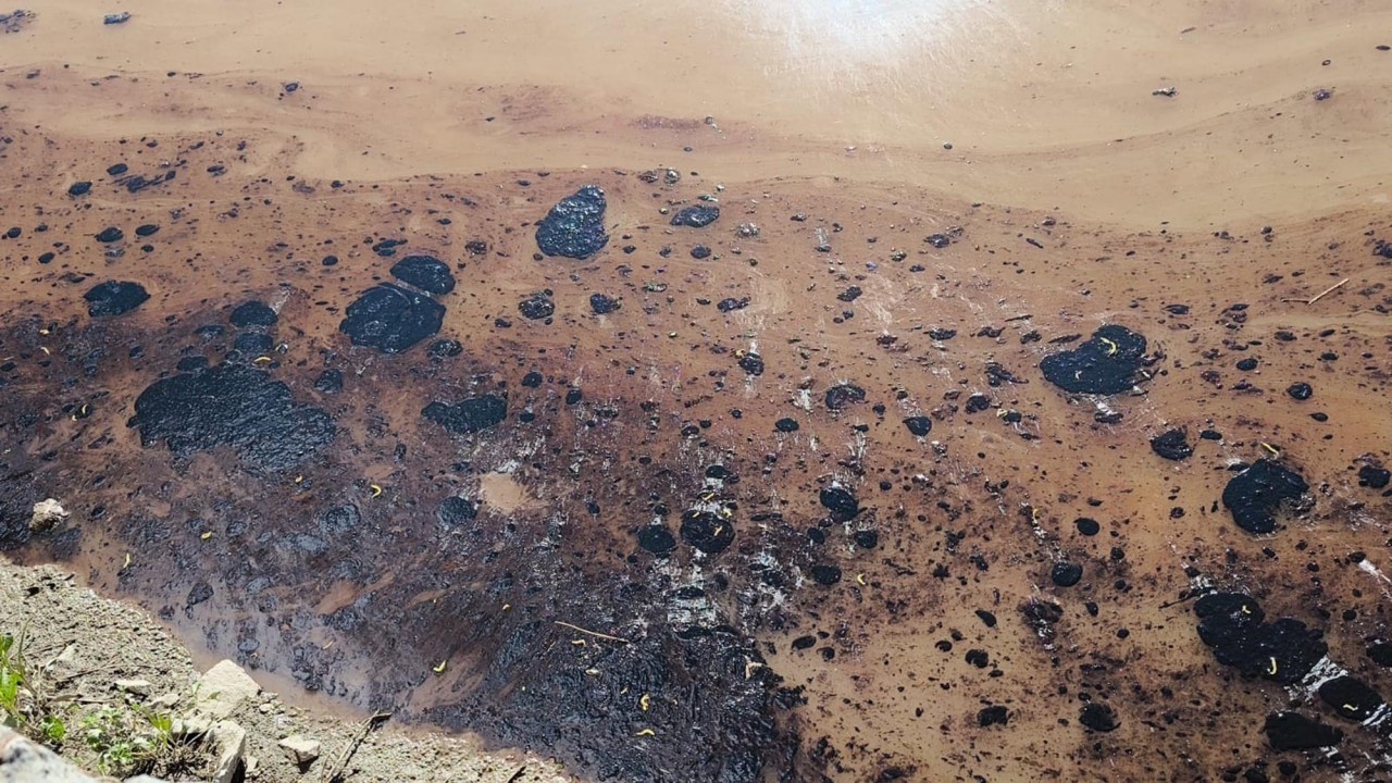 Türkiye’nin ünlü çayında akaryakıt sızıntısı! 