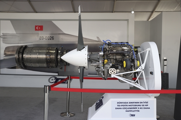 Foto - Türkiye'nin yeni İHA motoru TEKNOFEST'te!