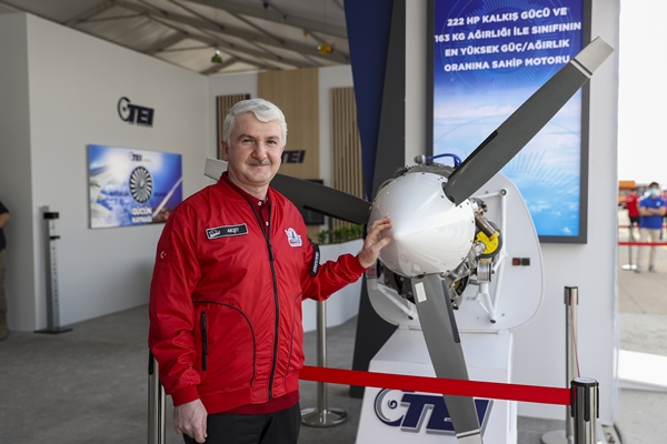 Foto - Türkiye'nin yeni İHA motoru TEKNOFEST'te!